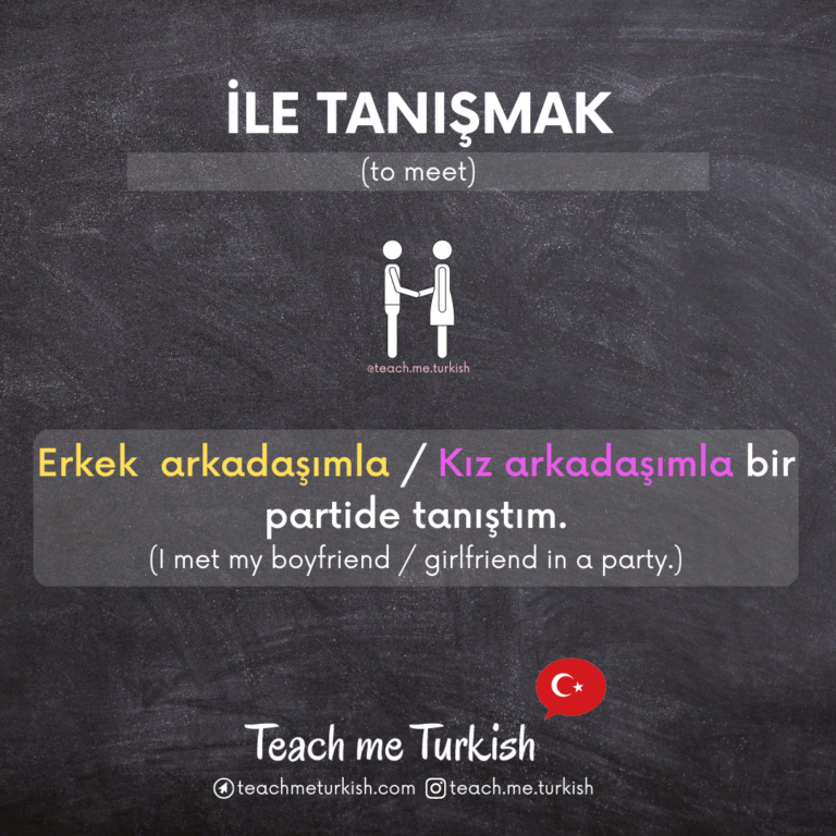 Turkish vocabulary about love