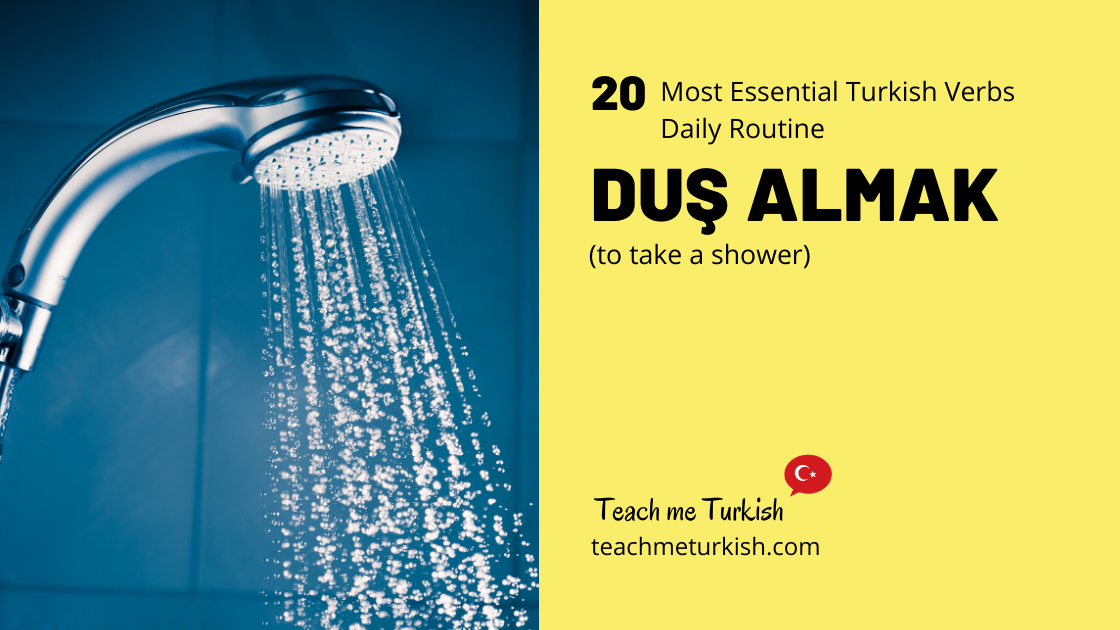 20 Most Essential Turkish Verbs Daily Routine + QUIZ - Teach Me Turkish ...